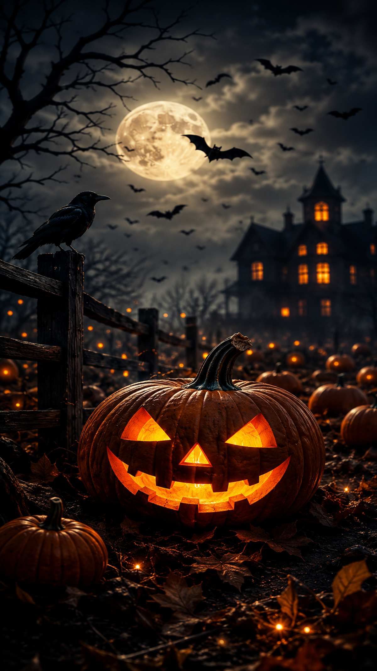 Spooky Halloween Digital Downloads (10) Wallpaper Bundle