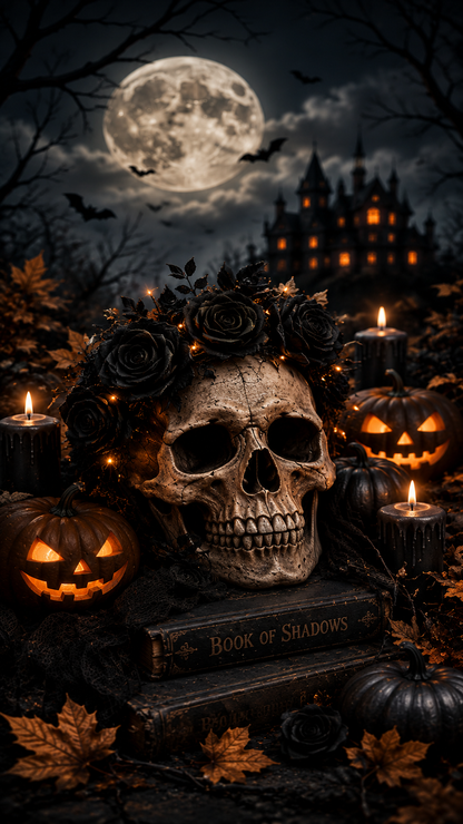 Spooky Halloween Digital Downloads (10) Wallpaper Bundle