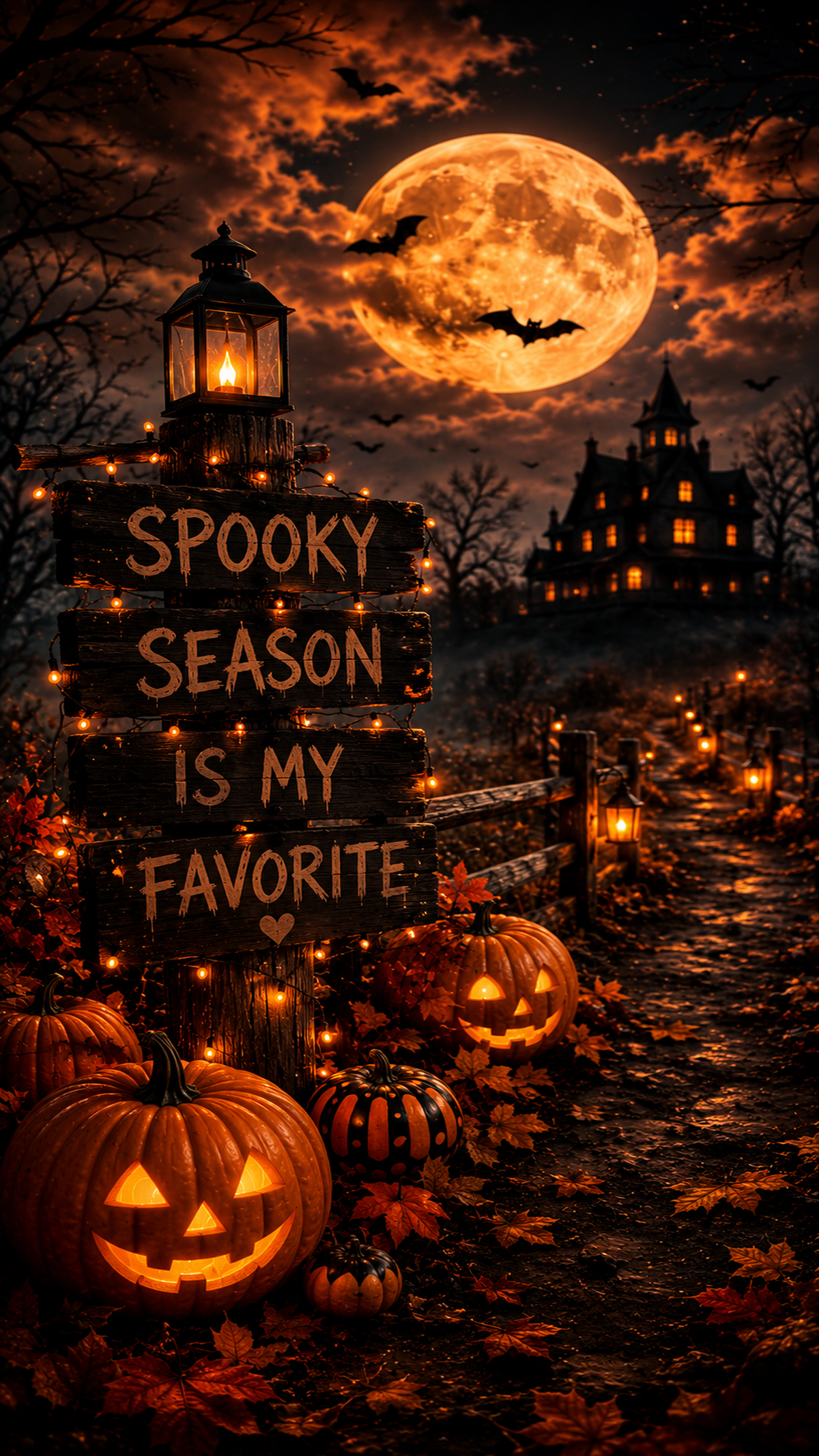 Spooky Halloween Digital Downloads (10) Wallpaper Bundle