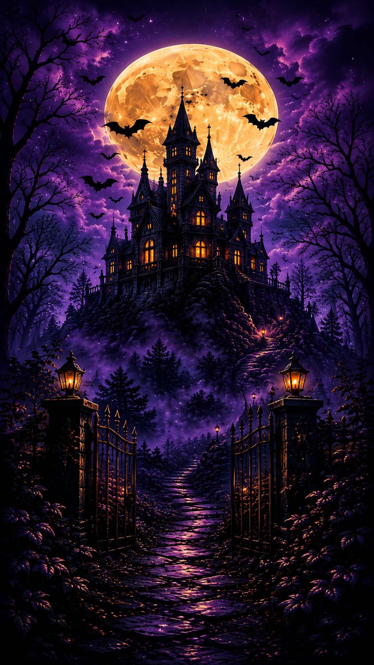 Spooky Halloween Digital Downloads (10) Wallpaper Bundle