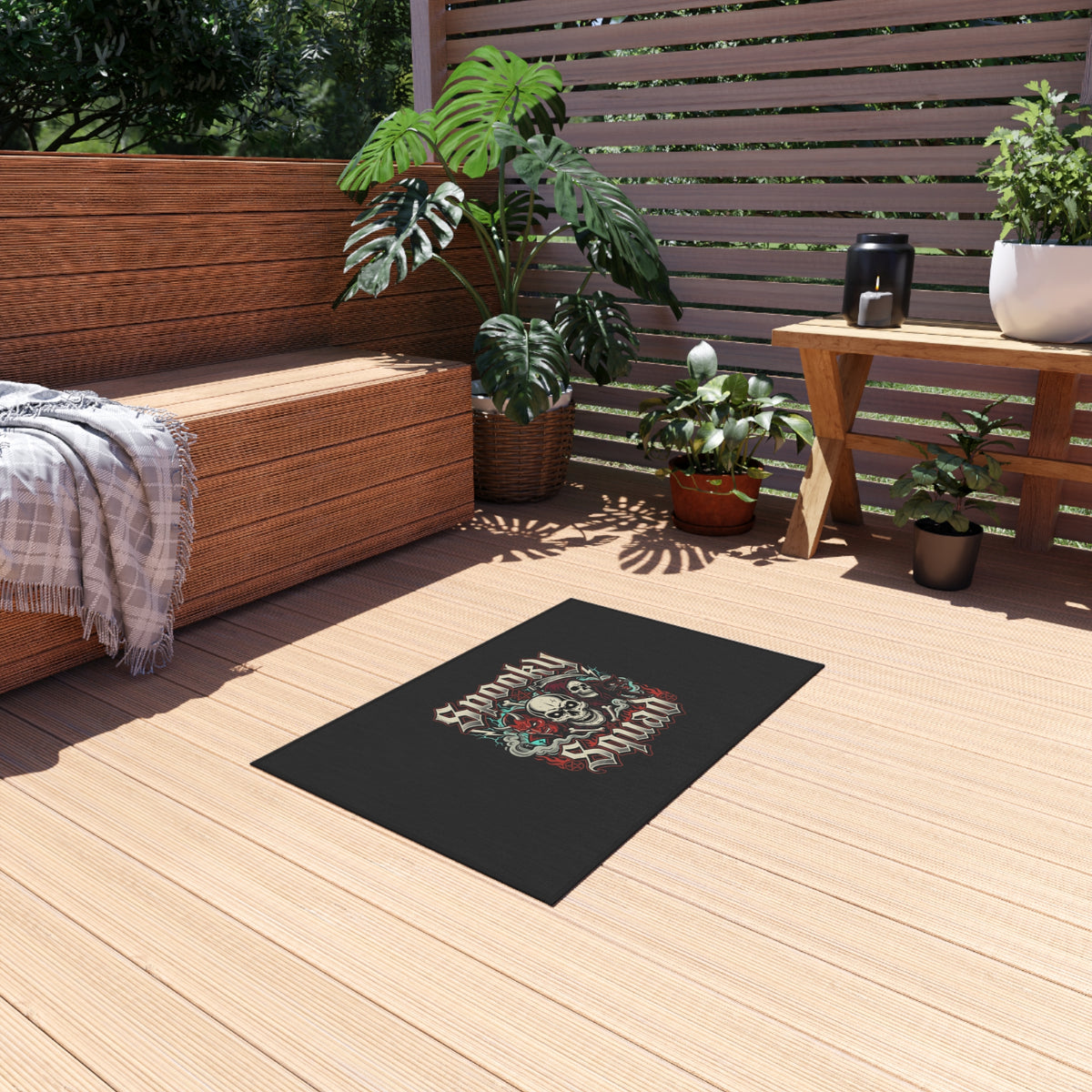 Spooky Squad Outdoor Rug
