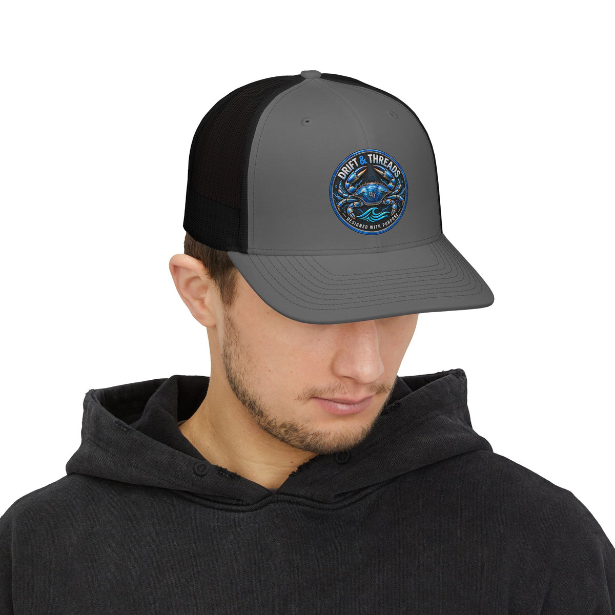 DRIFT&THREADS Snapback Trucker Cap