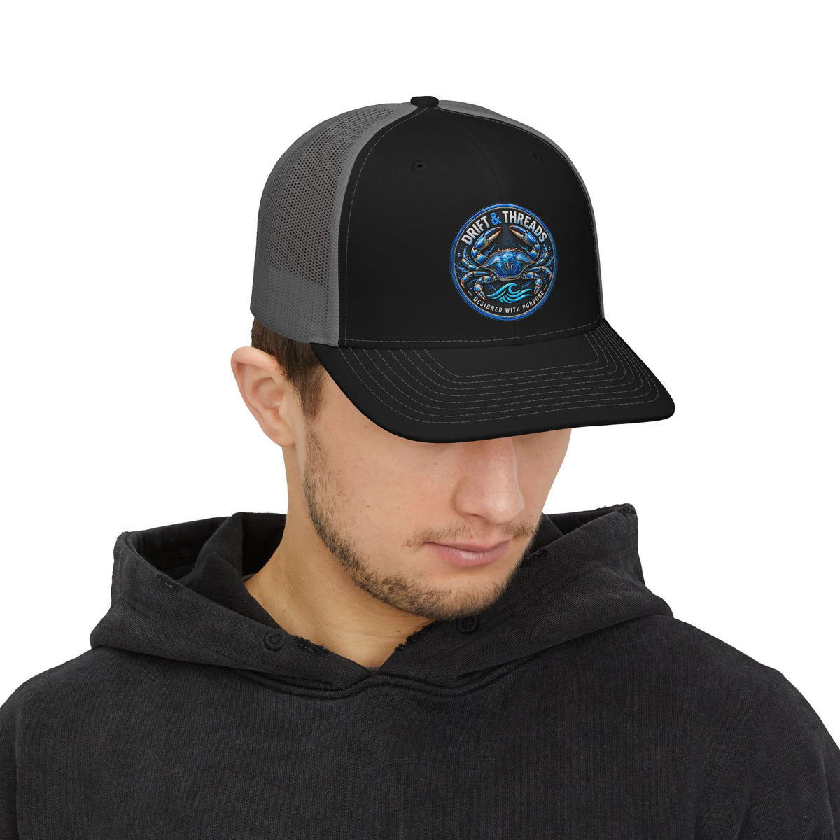 DRIFT&THREADS Snapback Trucker Cap