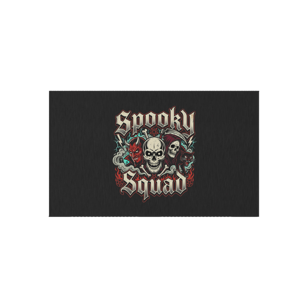 Spooky Squad Outdoor Rug